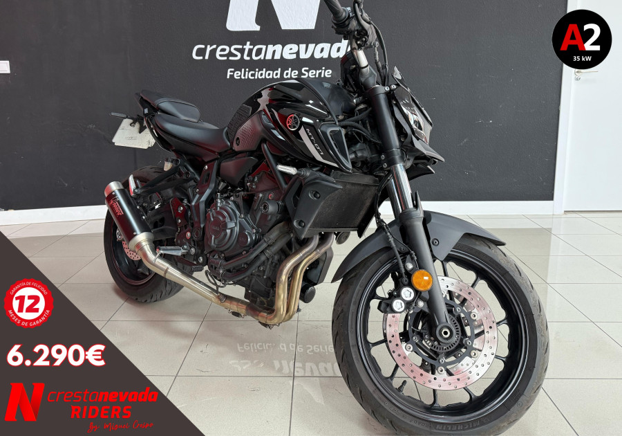 Yamaha Mt 07 A2