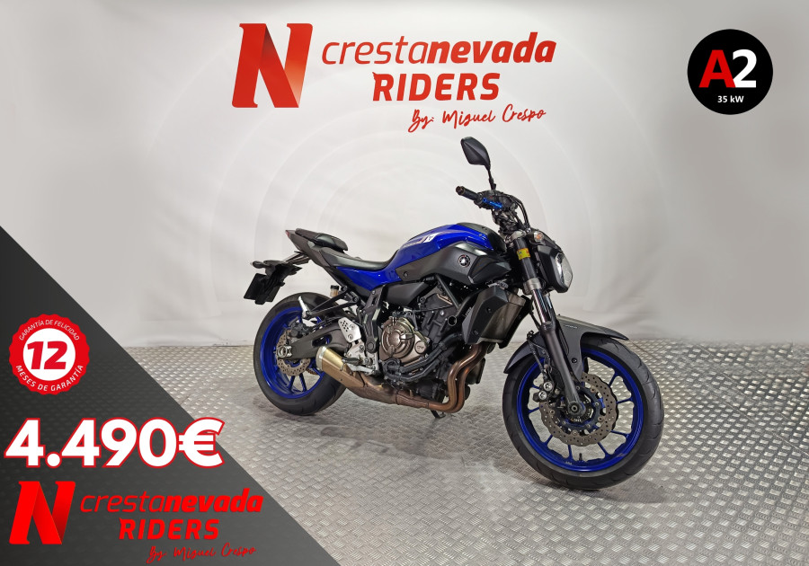 Yamaha Mt 07 A2