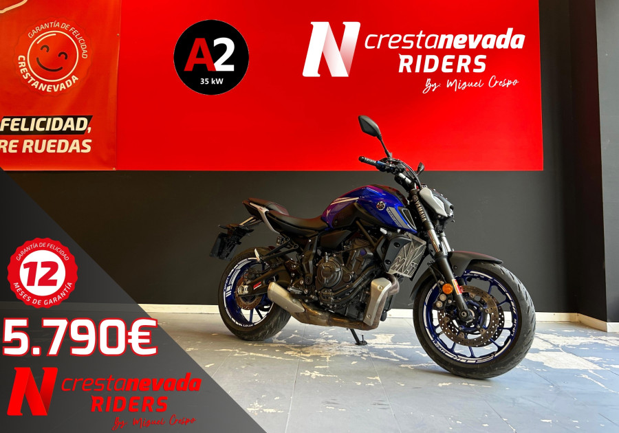 Yamaha Mt 07 A2