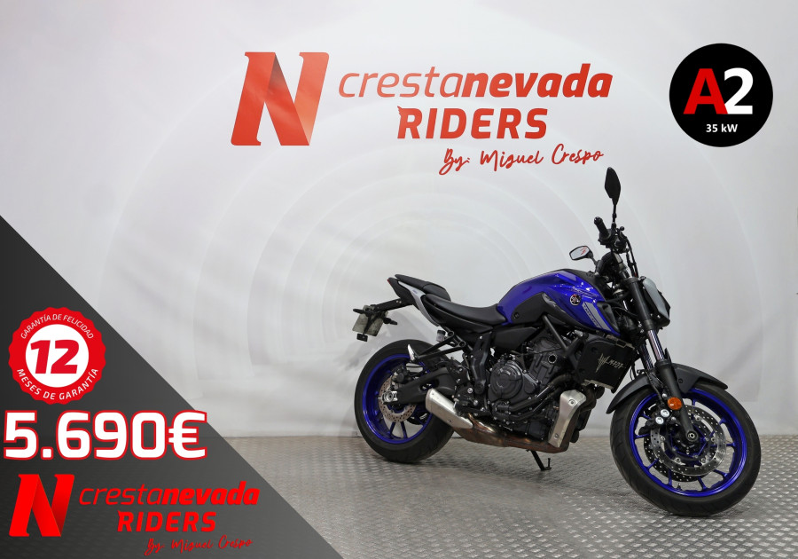 Yamaha Mt 07 A2