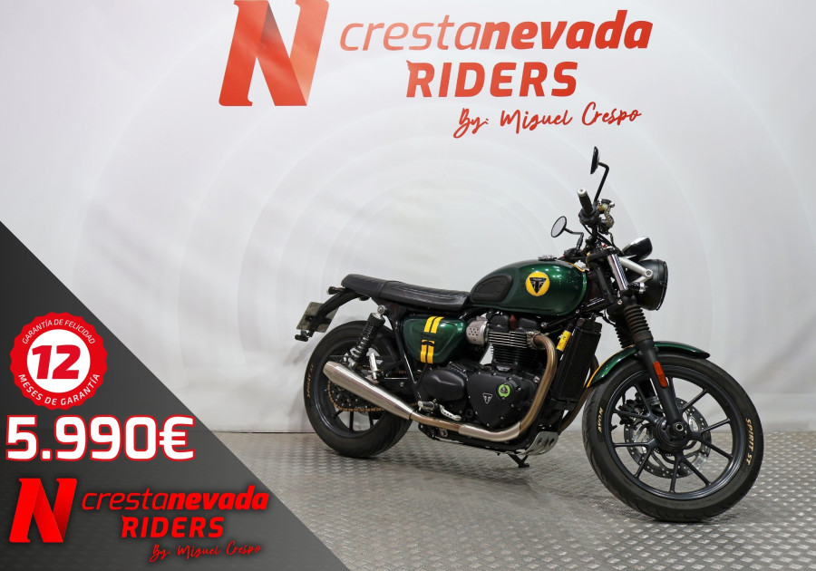 Triumph Street Twin Lotus Green